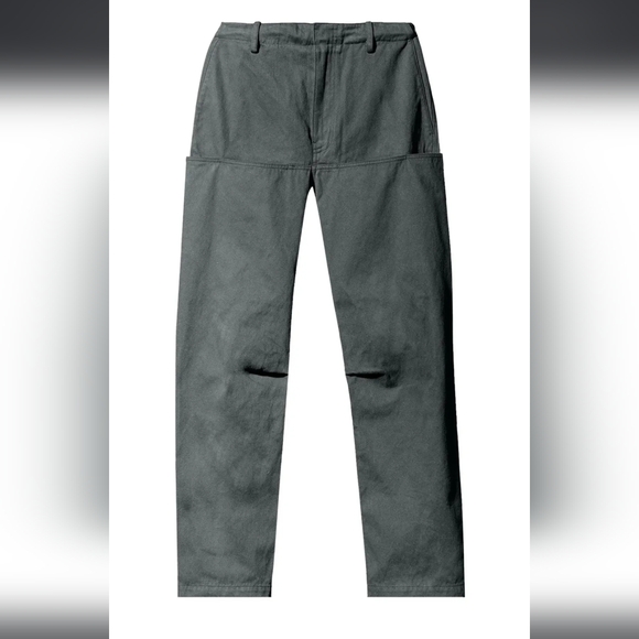 YEEZY GAP Engineered by Balenciaga Sateen Cargo Pants "Dark Green" - Picture 2 of 8